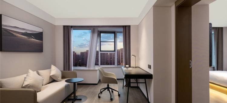 义乌之心绣湖公园亚朵酒店图片