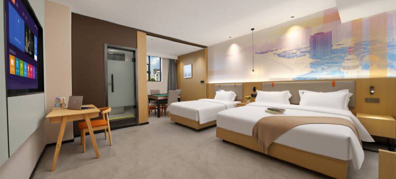 轻奢智能酒店(周口五一广场市中心医院店)图片