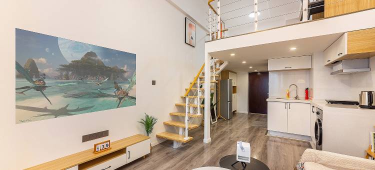 栖牛·自助投影公寓(简阳万汇中心店)图片