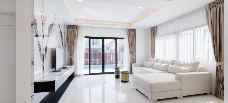 芭提雅The Lake【四卧⭐️五卧独栋泳池别墅/ 水上市场⭐️免费停车】(Pattaya detached four-bedroom five-bed room pool villa)图片