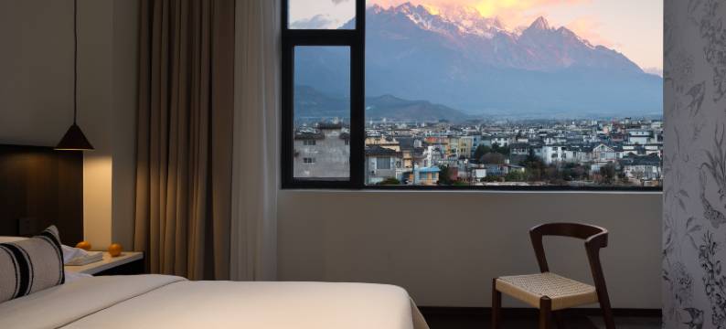 S丨山喜·日照金山雪山全景智慧酒店(丽江古城大水车店)图片