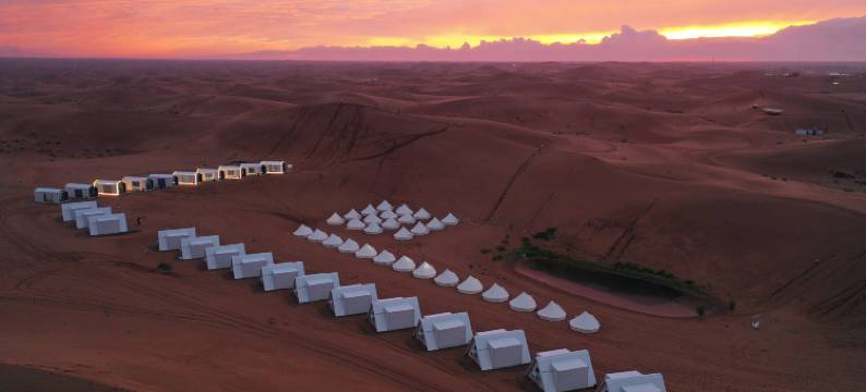 中卫沙漠空间站图片