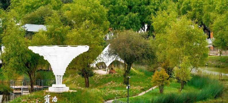 香格里拉茸洽·Glamping娜姆措温泉帐篷营地图片