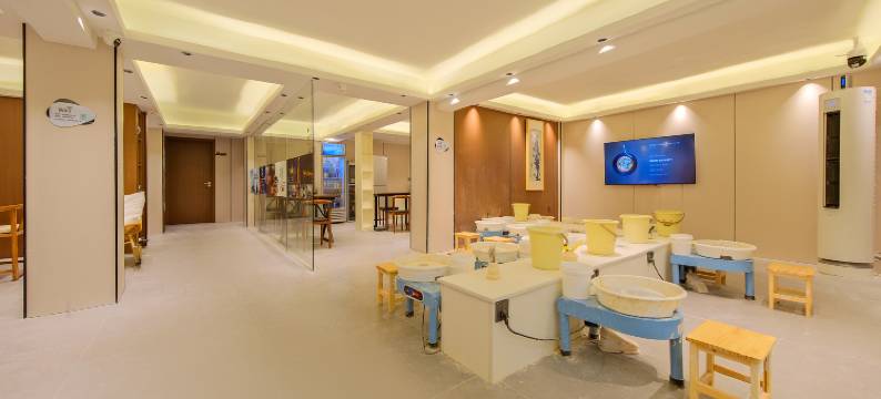 溪涧叠院Designer庭院风丨陶艺主题亲子民宿(陶溪川文创街区店)图片