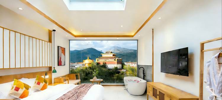 景悦▪观城｜LUXURIOUS●CHICPRIVATE富氧供暖民宿(独克宗古城店)图片