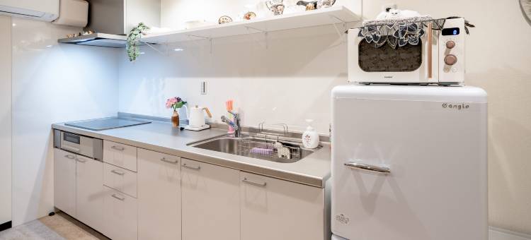 临鹤｜步行2分钟到达鹤桥站｜2浴2卫、可容纳8人(Rinka | 2-minute walk to Hakubashi Station | 2 baths, 2 toilets, sleeps 8)图片