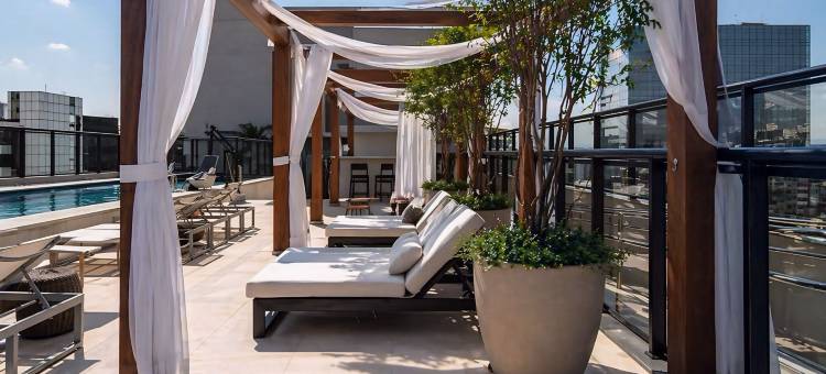 Luxury Studio Paulista Rooftop Pool 5min Metro图片