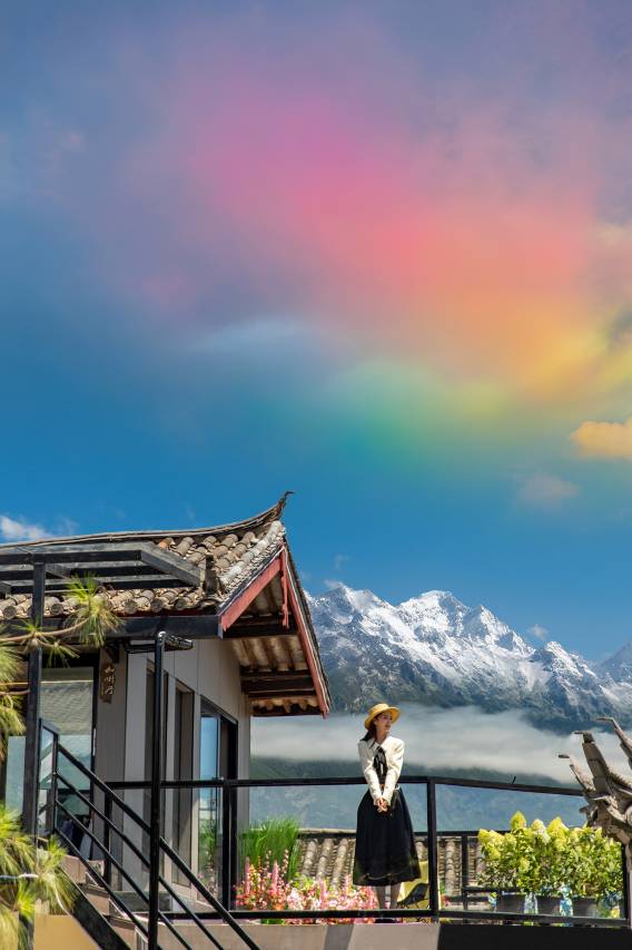 梨下慢·倦归|Romantic ·360º观日照金山度假庭院(白沙古镇店)图片