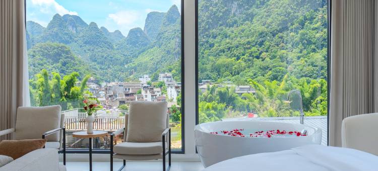 阳朔画里云居酒店(兴坪古镇二十元人民币风景区店)图片