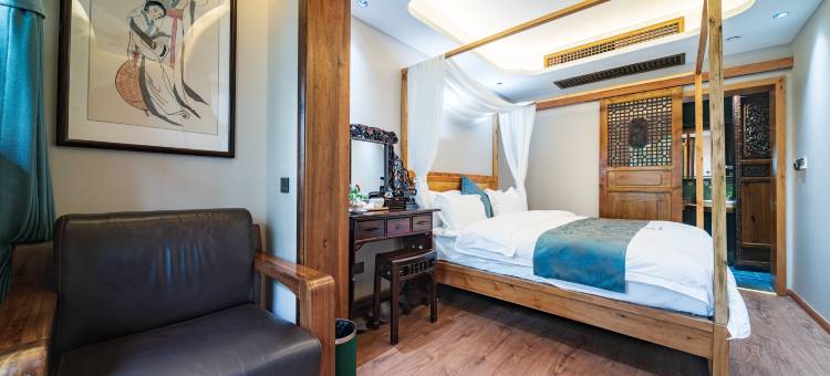 峨眉山下书院图片