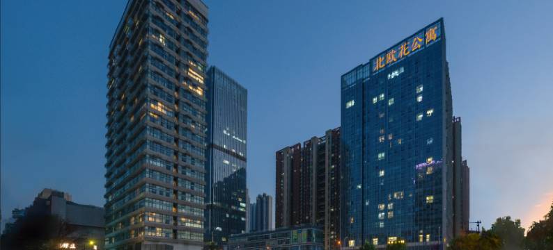 北欧花公寓式酒店(武汉凯德广场古田二路地铁站店)图片