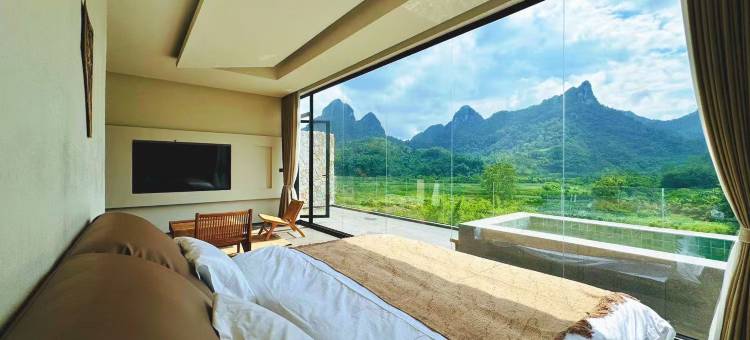 大新阿树院子酒店(德天瀑布店)图片