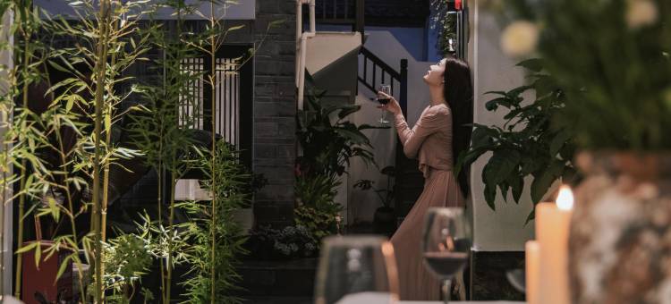 叁与三山·原舍courtyard景观设计师侘寂美学空间(古城四方街店)图片