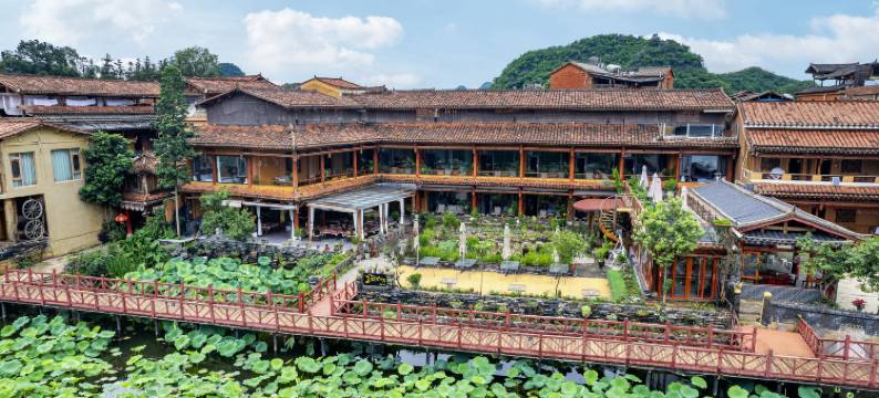 普者黑湖景荷岸客栈图片