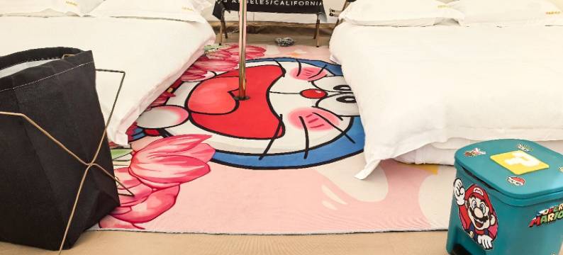 漠夜摘星沙漠露营地图片