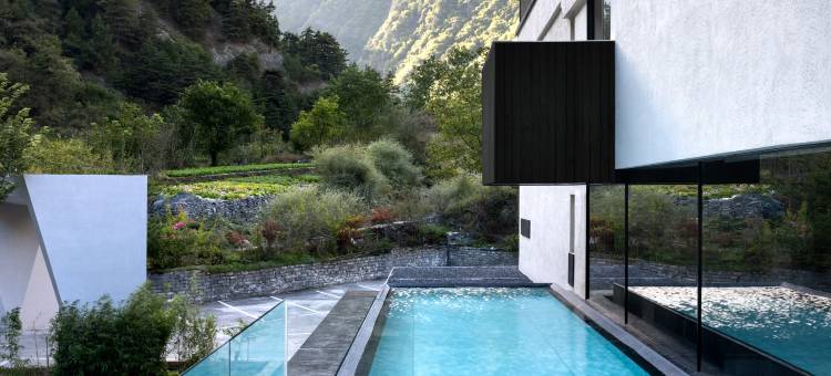 毕棚沟•暮山图片