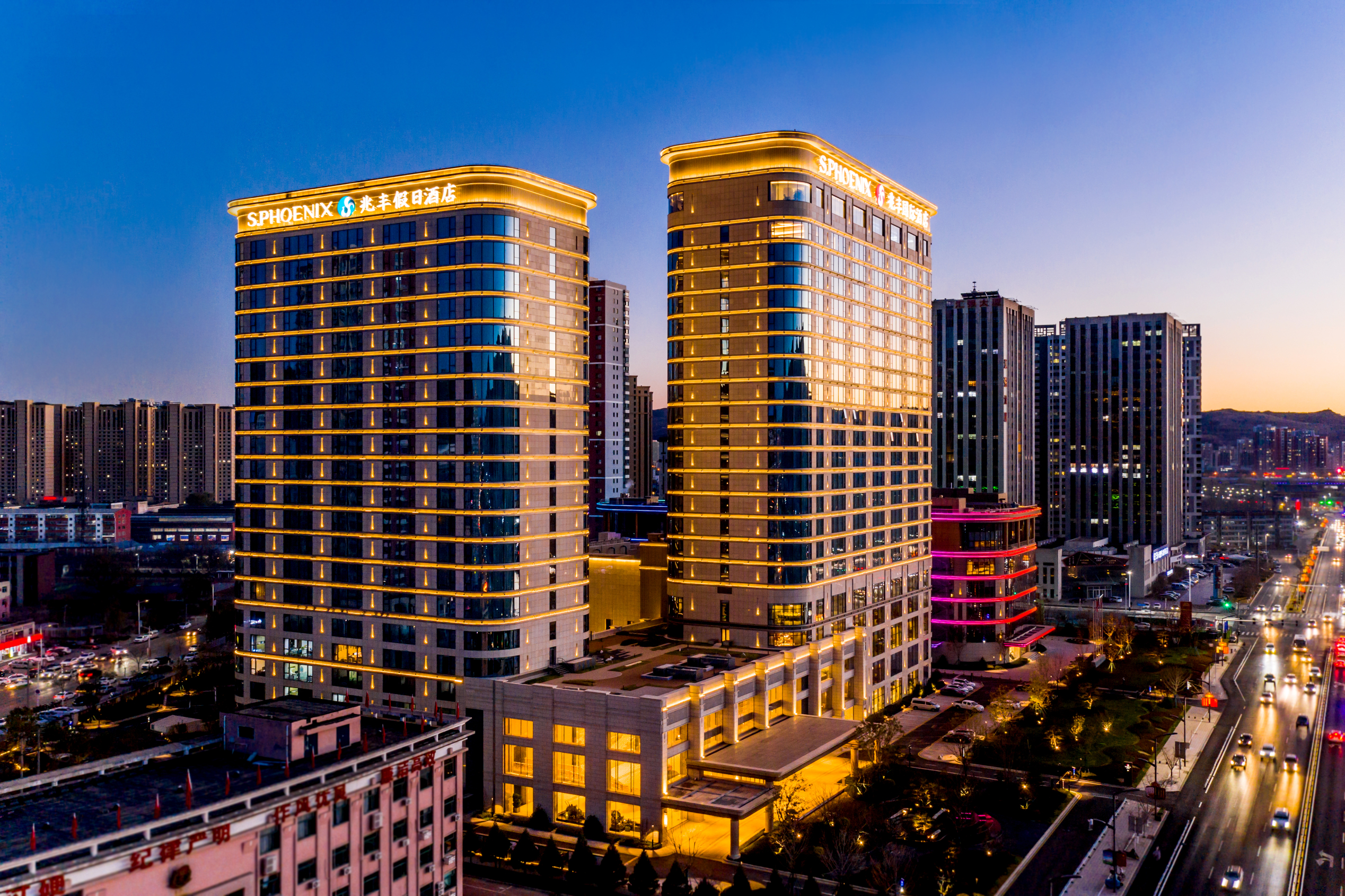 S.Phoenix Holiday Hotel ChengdeOver view