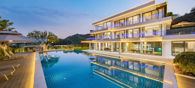 云溪泊岸·星空泳池溪畔轰趴·独栋Villa设计师民宿图片