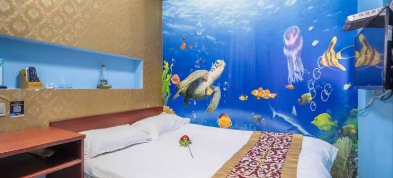 青岛心情假日主题宾馆图片