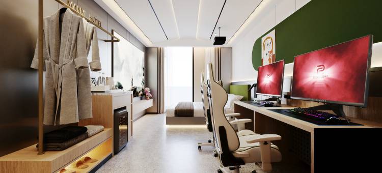 北斗电竞酒店(许昌胖东来天使城万达广场店)图片