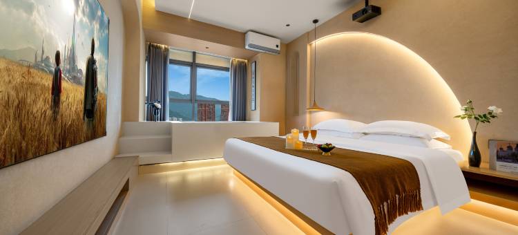 旅青春·L设计师民宿(四川文理学院莲湖校区店)图片