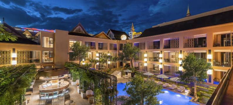 璞轩酒店(西双版纳景洪告庄西双景星光夜市店)图片