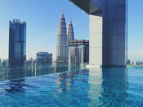 KLCC吉隆坡·ROYCE悅馬都高級公寓ALMA【顶层無邊泳池⭐近雙子塔】