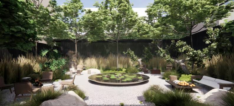 大理古城·理安听风Vitae私汤庭院图片