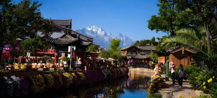 云归MisooYi·奢华影院|中式美学|旅居观景民宿(丽江古城店)图片
