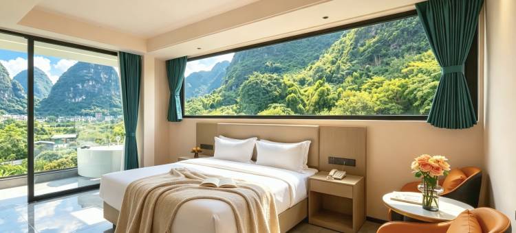 阳朔遇境雅筑·花园泳池·全景美墅(十里画廊遇龙河店)图片