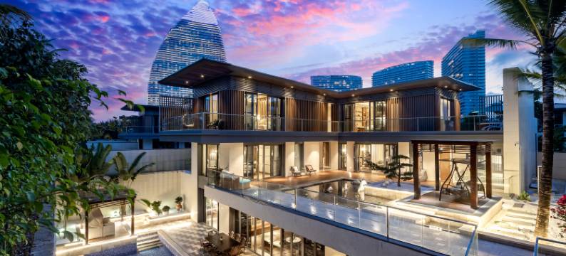 海棠湾凯美·Kamei泳池别墅(亚特国际免税城店)图片