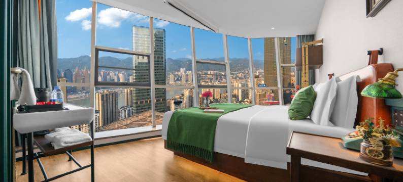 重庆解放碑洪崖洞厚居高空江景酒店图片