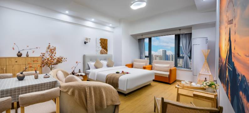 浮生一宅套房酒店公寓(339天府熊猫塔红星桥地铁站店)图片