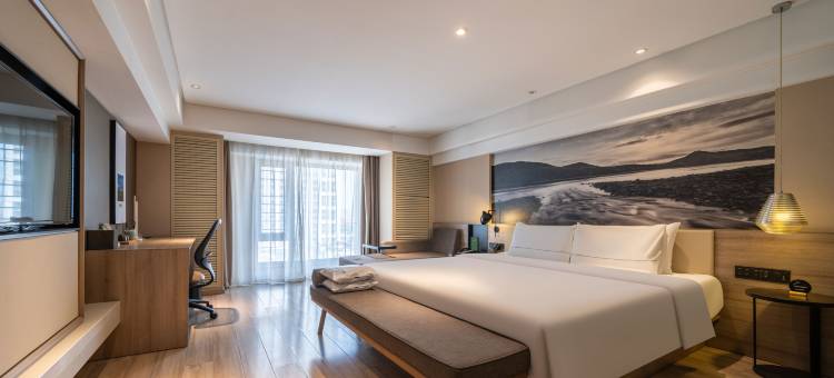 哈尔滨哈西高铁站凯盛源广场地铁站亚朵酒店图片