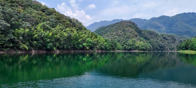 靖安水岸边图片