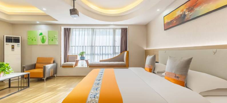 小苹果酒店(花果园购物中心松花路地铁站店)图片