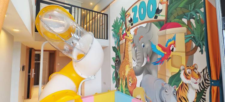 View Villa Loft ｜高空·复式TIME时光清浅酒店(清远银盏站店)图片