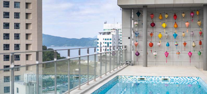 海云台棕色波点签名酒店(Haeundae Hound Garden&Terrace Hotel)图片