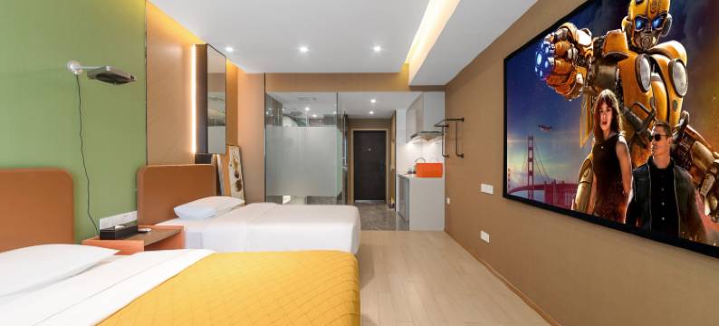 普兰尼·H水晶公寓(曲江汉华城店)图片