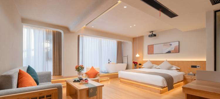 花筑·莲花净丨观景庭院·轻奢禅意美宿(九华山下店)图片