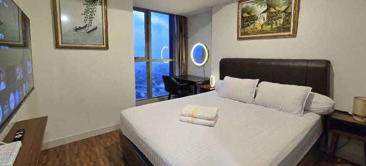 黄金海岸33楼1卧室海景公寓带桥梁毗邻Oakwood PIK (至少入住3晚)(Sea View with Bridge @Gold Coast 1BR at 33rd)图片