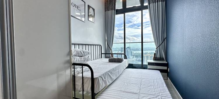 Sky 88 | Comfy Balcony | JB Town Near CIQ | 3B2B图片