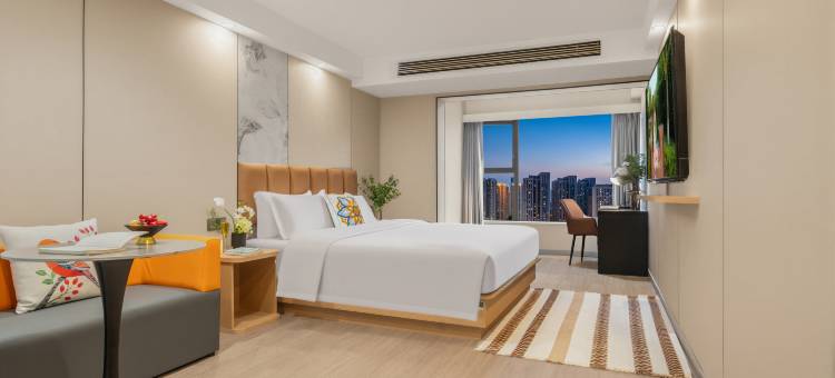 重庆|Elegance Sky美悦观景酒店(汽博中心金渝轻轨站店)图片
