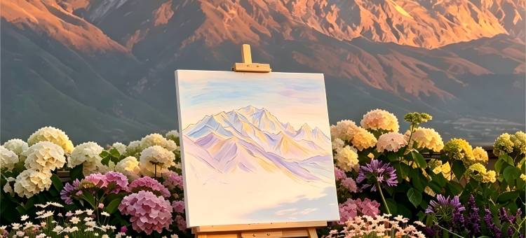 空山·一隅|云端花园日照金山|汤池|雪山全景别院(白沙古镇店)图片