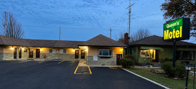 安大略女王布伦海姆和伊利湖汽车旅馆(Queen's Motel Blenheim Near Lake Erie ON)图片