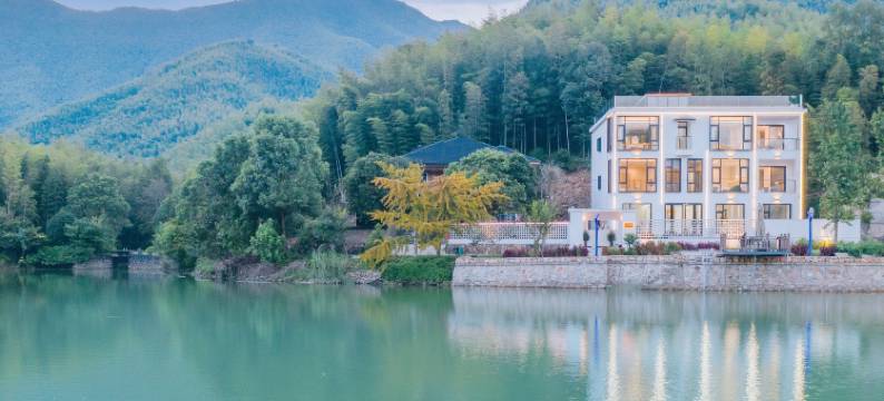 长兴暖竹·180°湖景度假Villa设计美宿图片