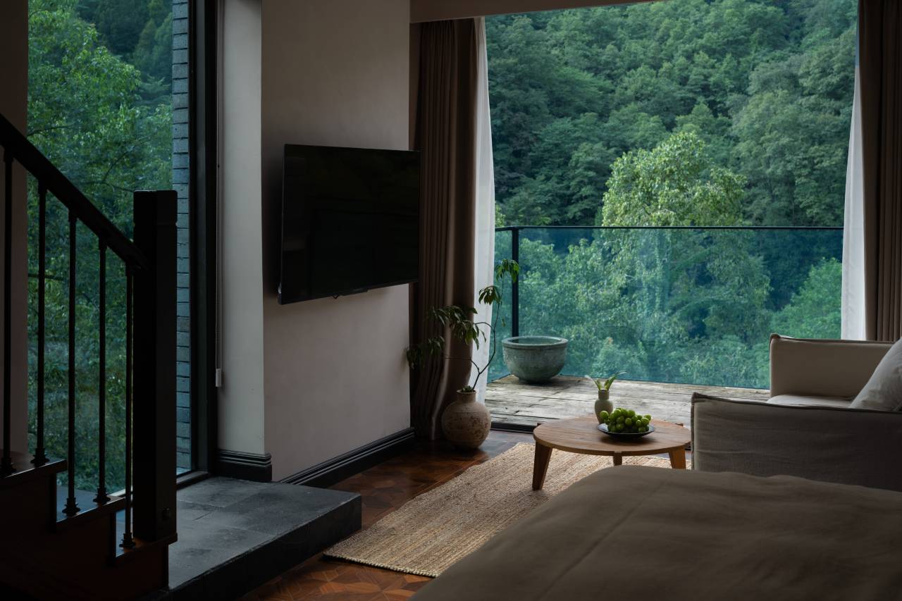 青城山泊岸森氧私汤Villa图片