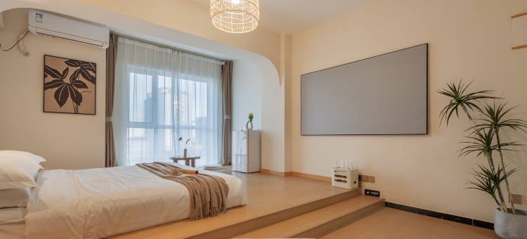 夕岚高空观景民宿(廊坊万达广场店)图片