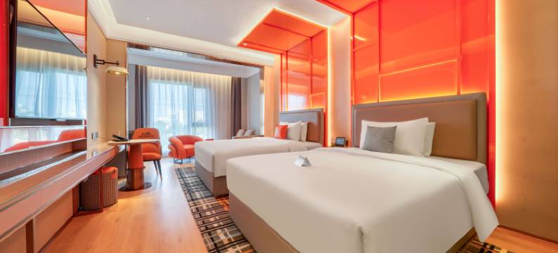 西格尔轻奢酒店(东营胜利油田中心医院西城万达广场店)图片