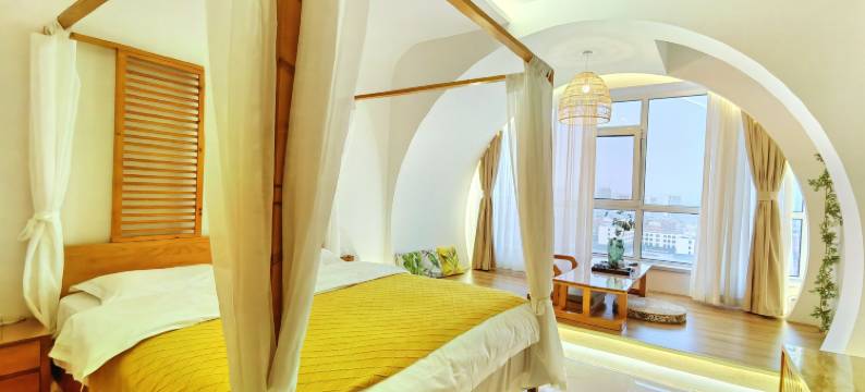 云栖兰亭·遇峦山逢城景艺术设计师美宿(大同火车站店)图片